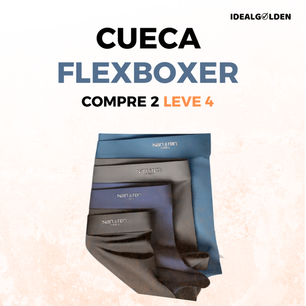 Cueca FlexBoxer Premium (COMPRE 2 LEVE 4)