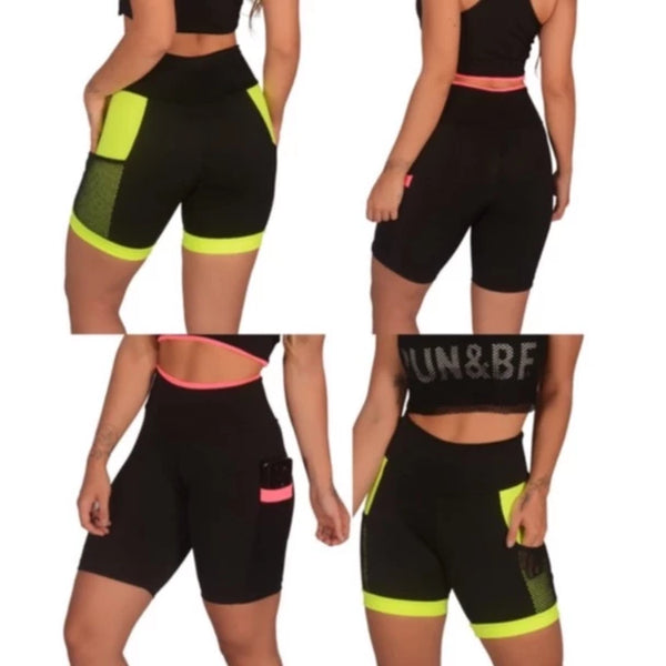 Kit Shorts Fitness para Academia