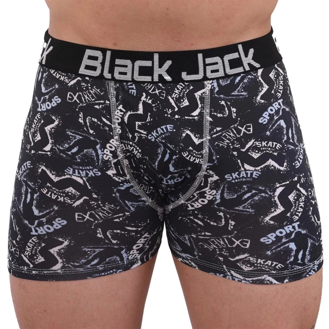 Kit 10 Cuecas Box Boxer BJ Microfibra Lisas ou Estampadas (PAGUE 7 E LEVE 10)