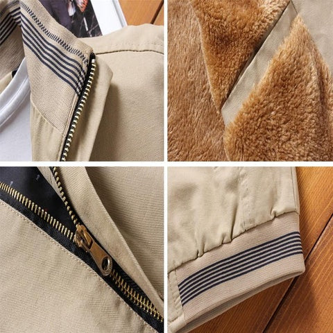 Jaqueta Casual Masculina Forrada 2025