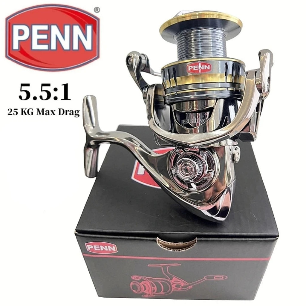 Molinete Penn 25 Kg Max Drag Relação Engrenagem 5.5:1