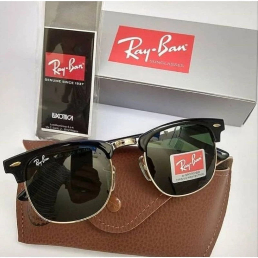 Oculos de Sol Clubmaster RB  Unissex Proteção Uv