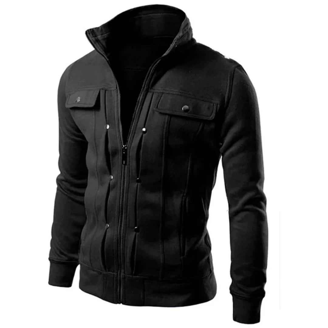 Blusa Casaco Slim de Frio - Moletom Estilo Jaqueta