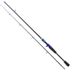 Vara de Pesca Fibra de Carbono 1,80mt 35lb 2 Pts Carretilha
