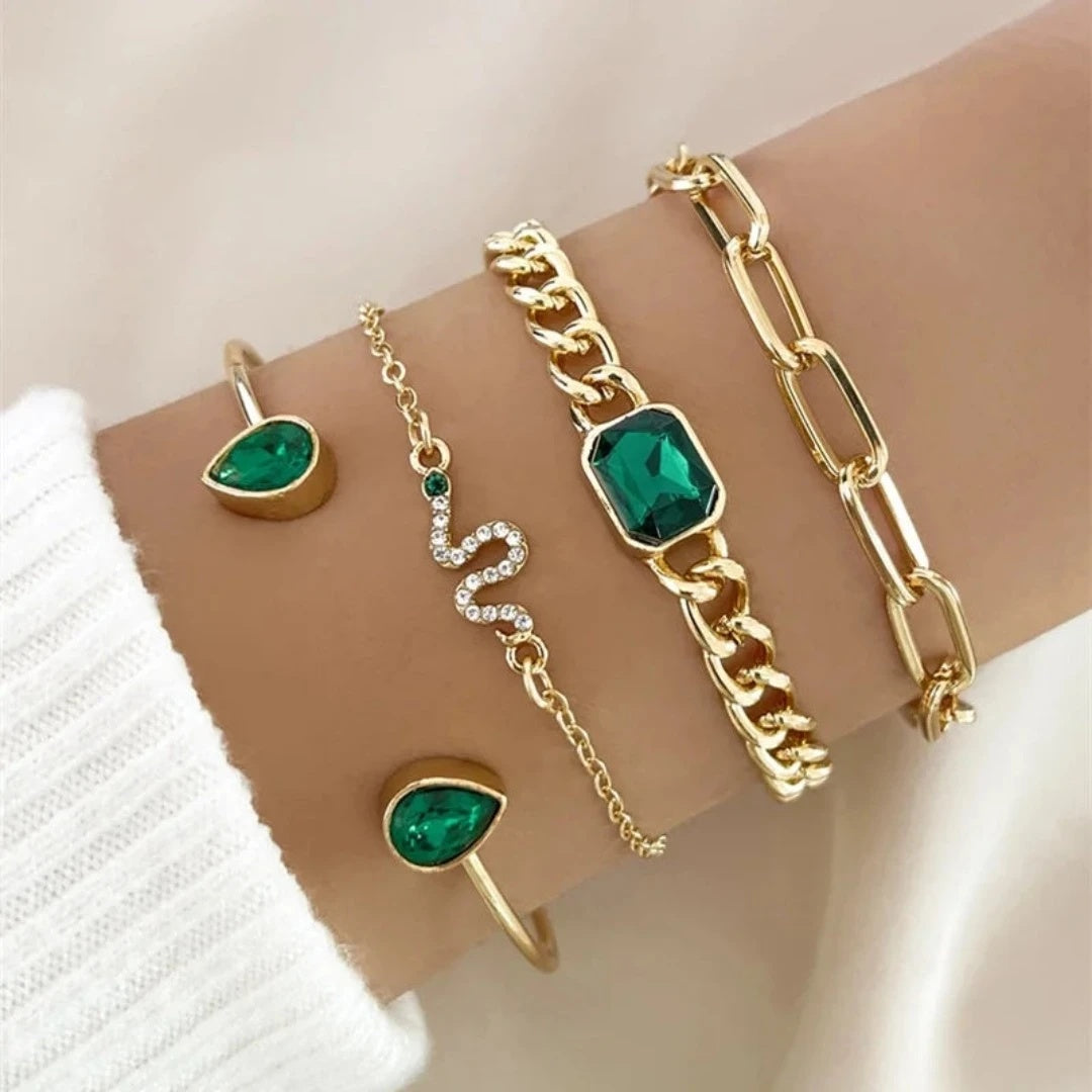 Pulseiras Vintage Kit Moda Nova Geração