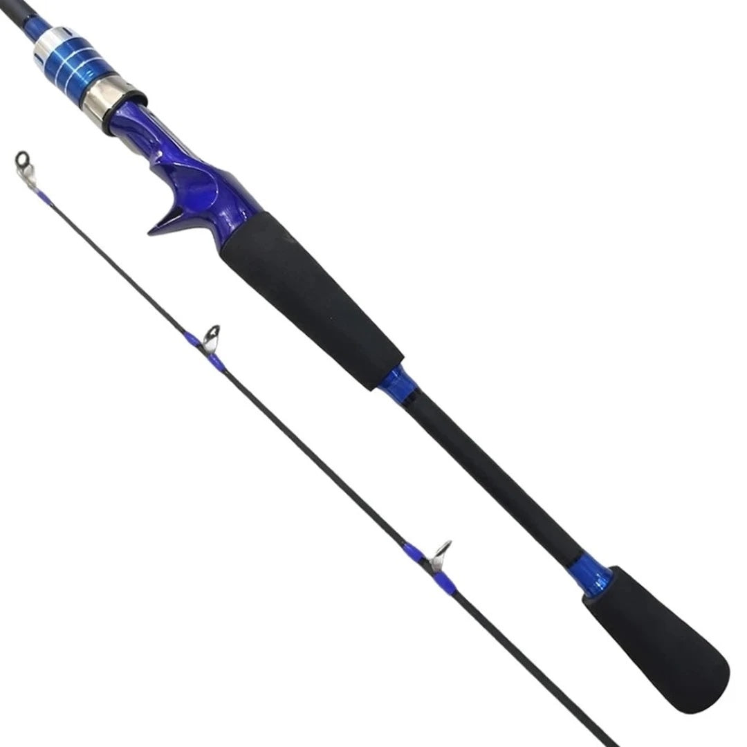Kit 2 Varas de Pesca 1,50mts Fibra de Carbono de Carretilha