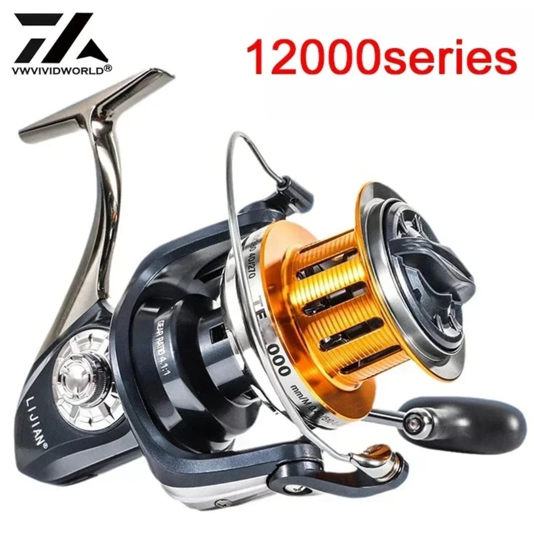 Molinete 4.1:1 Drag 30Kg Para Grandes Peixes