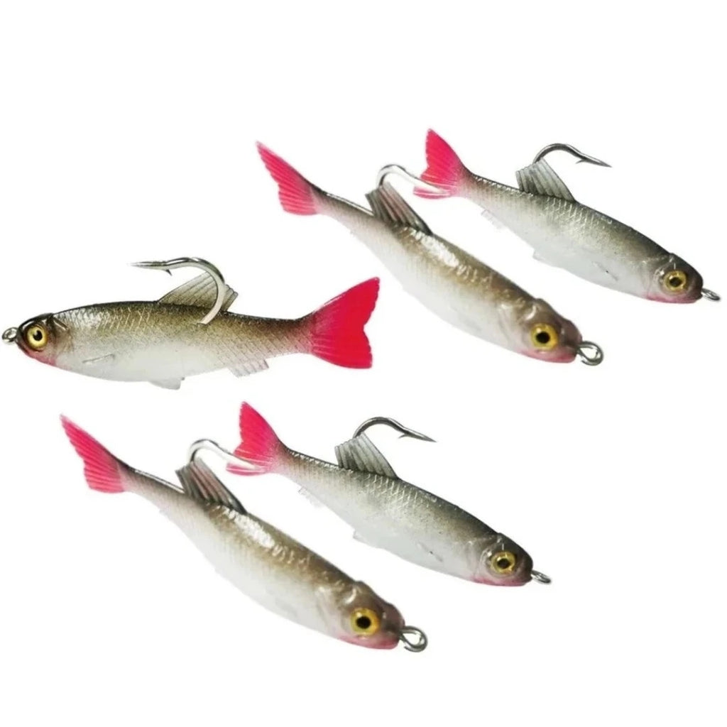 Lambari 5 Artificiais Pesca Dourado, Traíra, Bass, Tucunaré