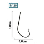 Anzol Maruseigo Albatroz 100pcs