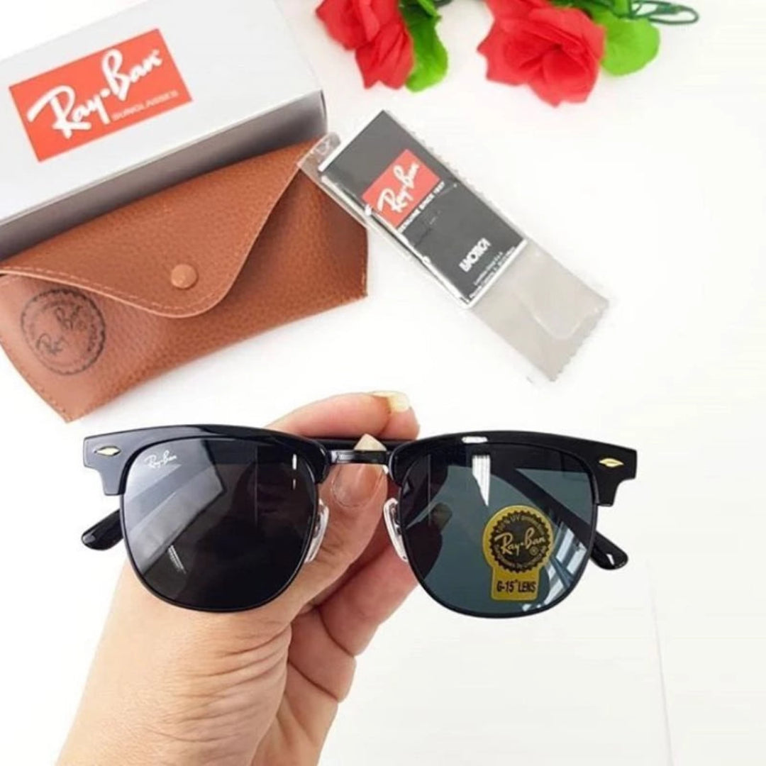 Oculos de Sol Clubmaster RB  Unissex Proteção Uv