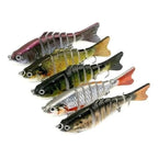 [COMPRE 4 E LEVE 5] Isca Artificial Articulada Lambari P Tucunaré + Estojo de Brinde