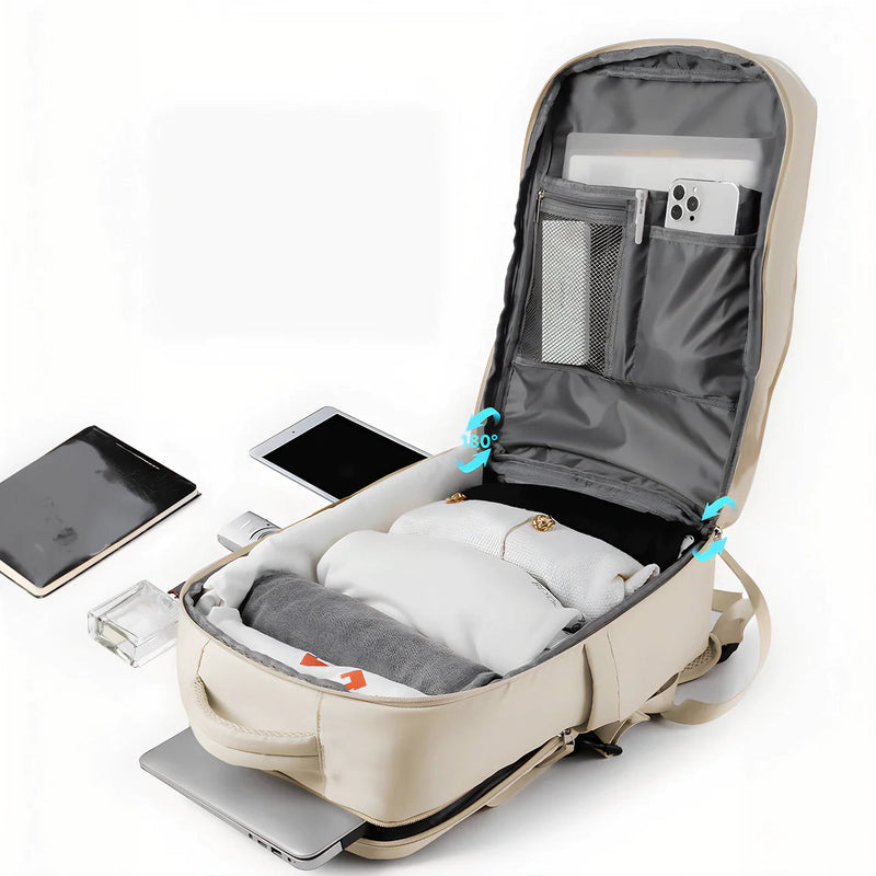 Mochila Moderna Bestravel - Impermeável para Viagem Trabalho  Faculdade