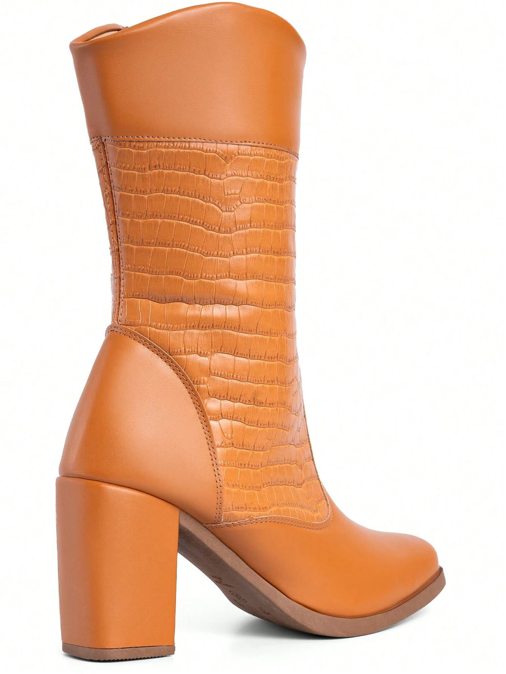 Bota Feminina Cano Médio Blogueira