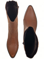 Bota Feminina Western Texana Country Rodeio Cano Alto