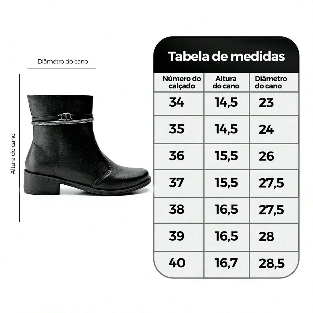 Bota Feminina Rasteira Montaria