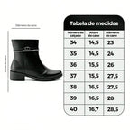 Bota Feminina Rasteira Montaria