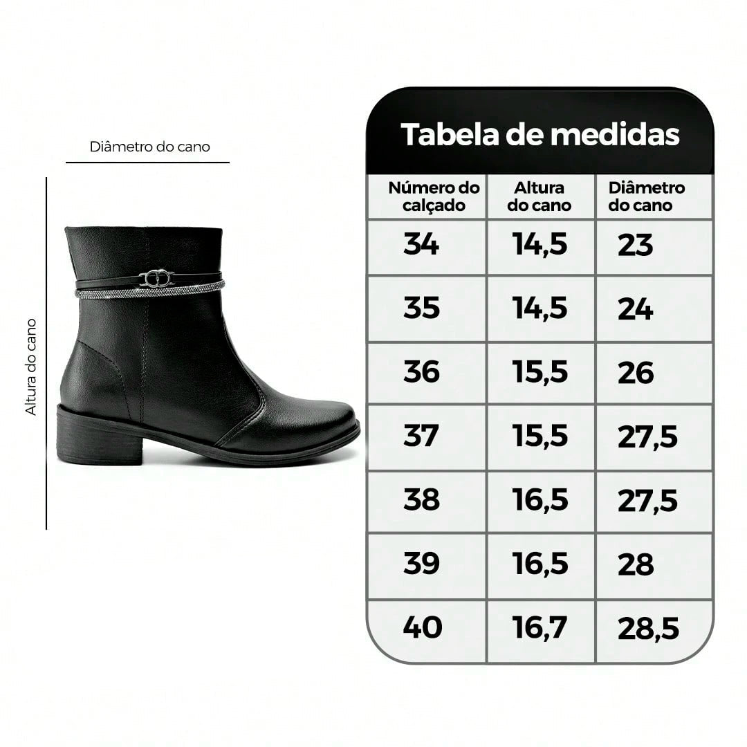 Bota Feminina Rasteira Montaria