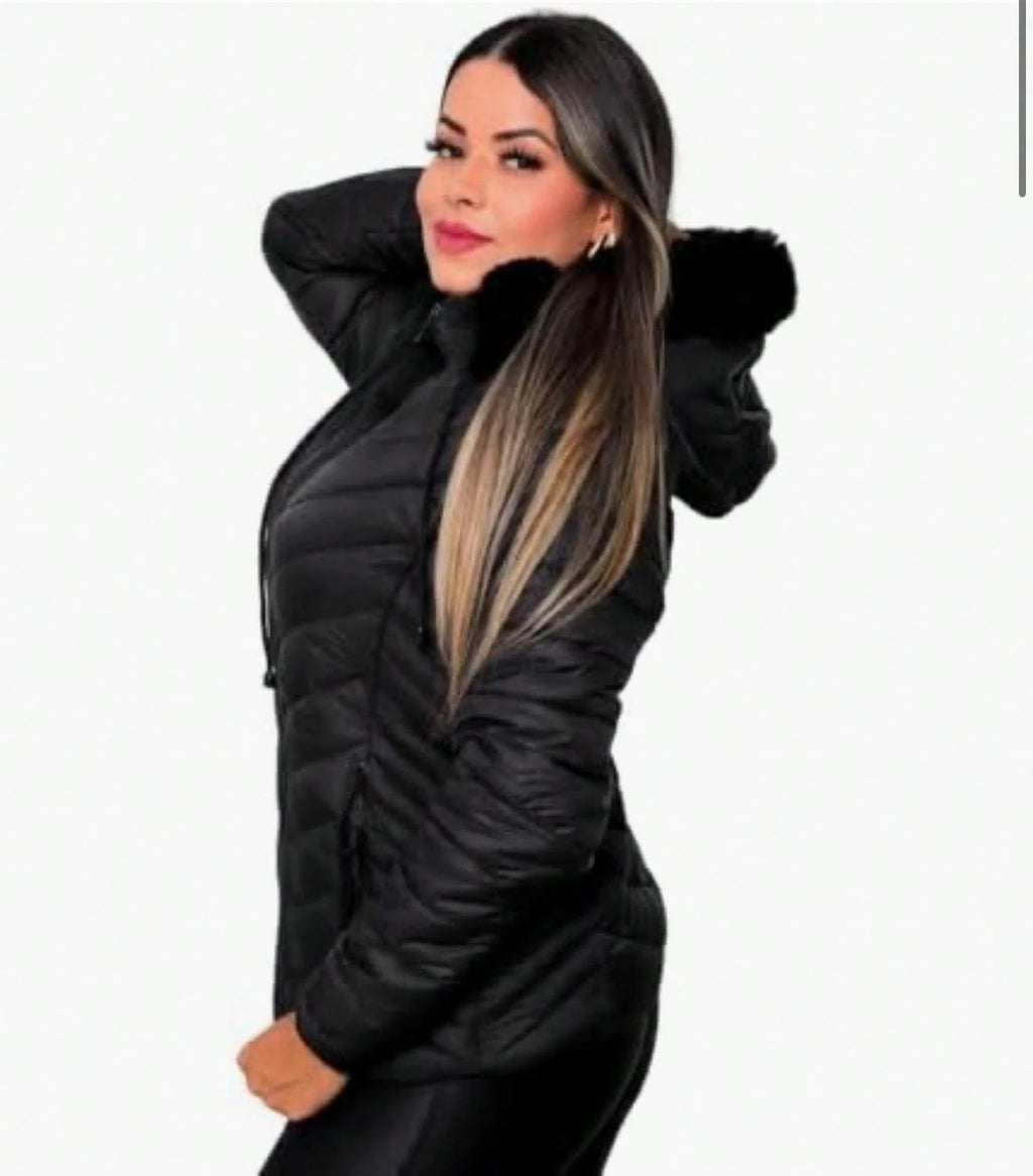 Jaqueta Feminina Bobojaco Peluciada