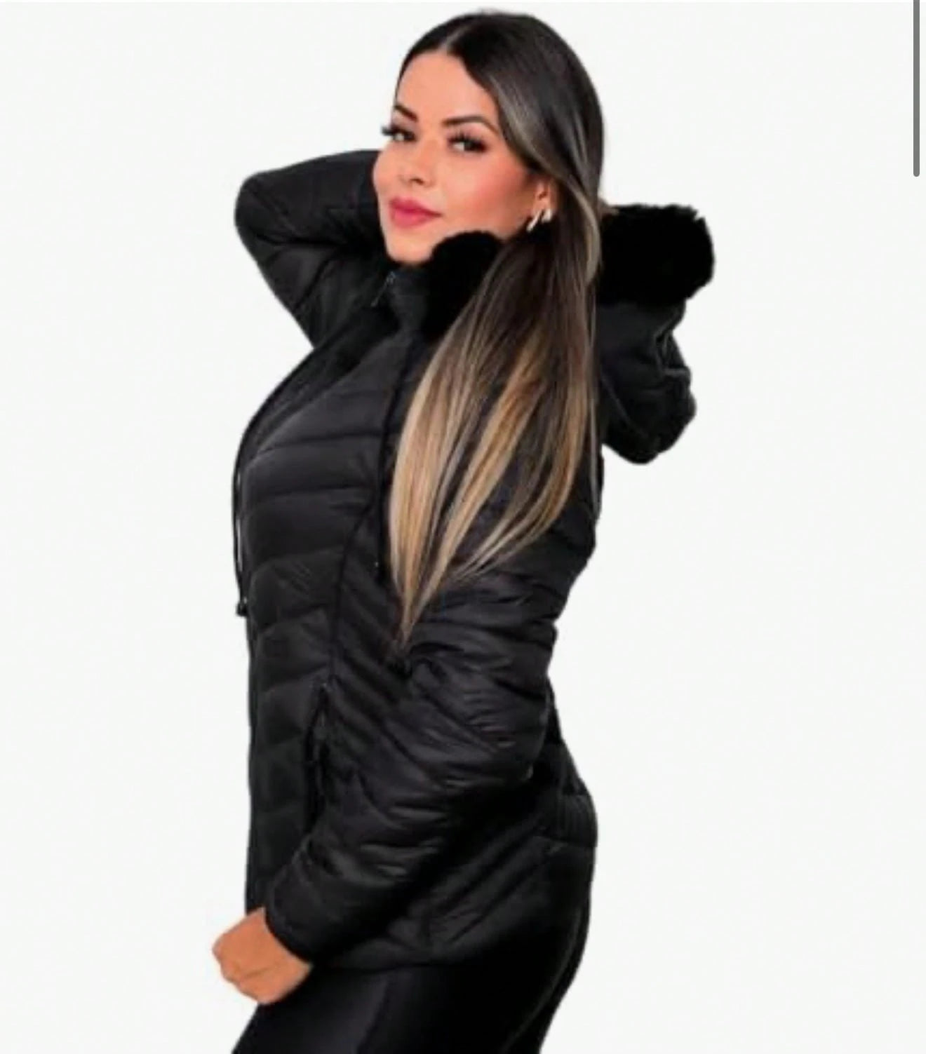Jaqueta Feminina Bobojaco Peluciada