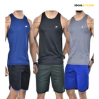Kit 3 Regatas Dry Fit Masculina
