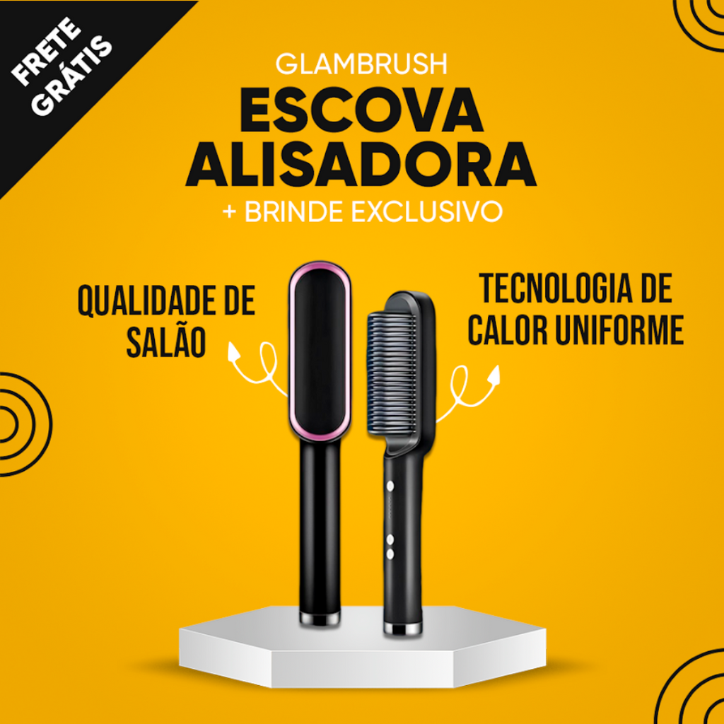 Escova Alisadora Glambrush