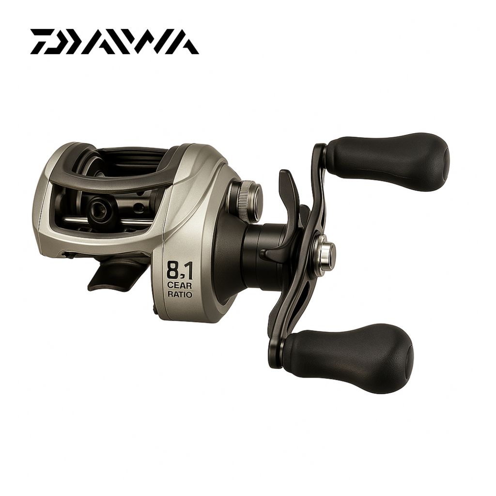 Carretilha DAIWA TP200 10KG Drag 7:2.1 Anti-Cabeleira
