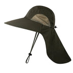 Chapéu Unisex Aba Larga Anti-UV UPF50+