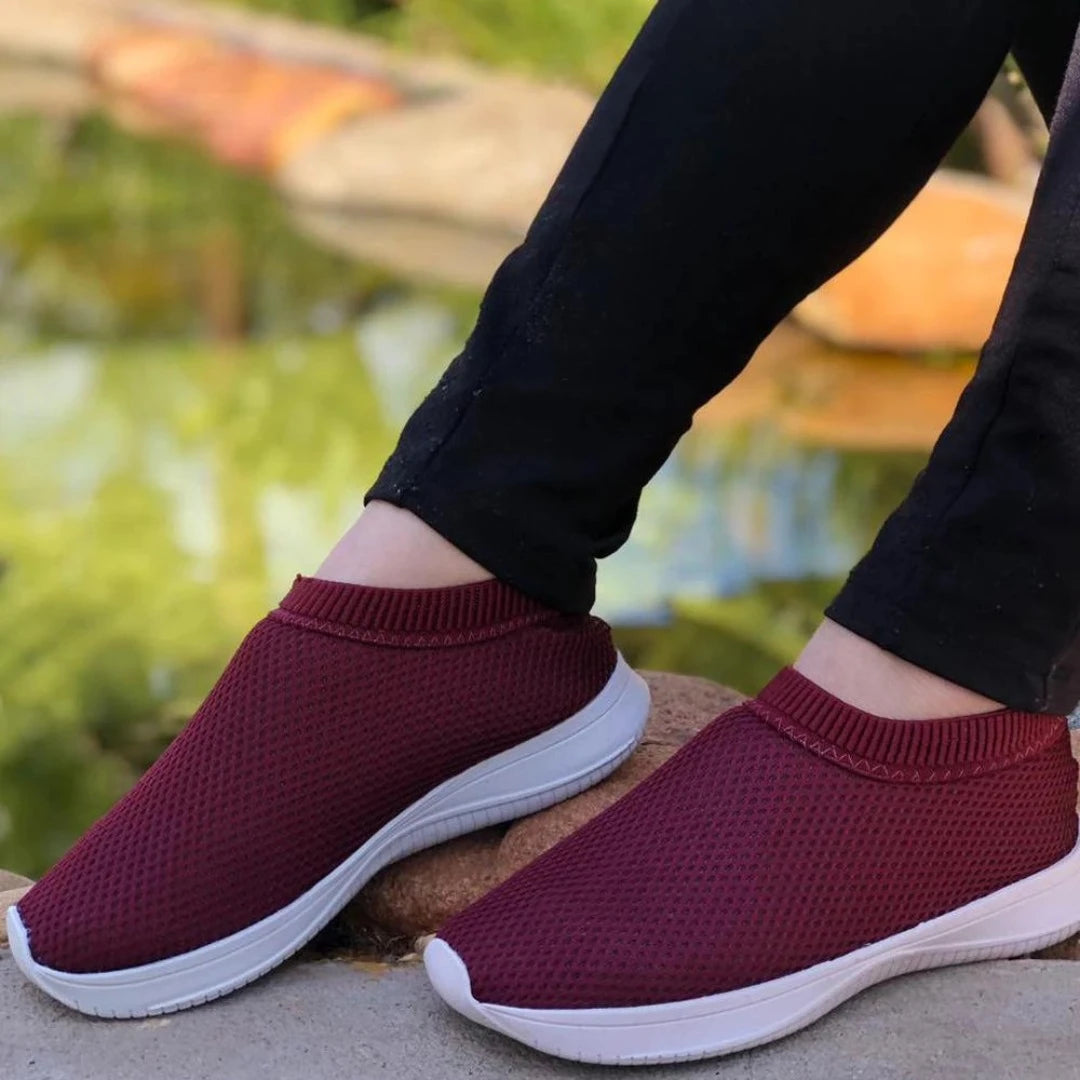 (COMPRE 1 E LEVE 2) Tênis Meia Feminino Ultra Conforto (Sensação de Andar Descalço)