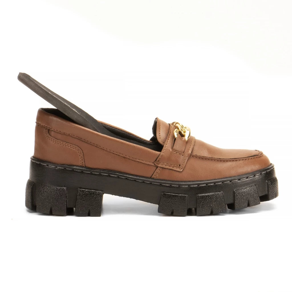 Mocassim Feminino Tratorado Oxford