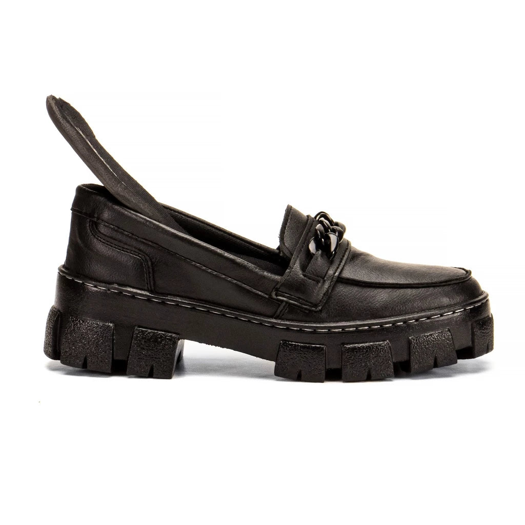 Mocassim Feminino Tratorado Oxford