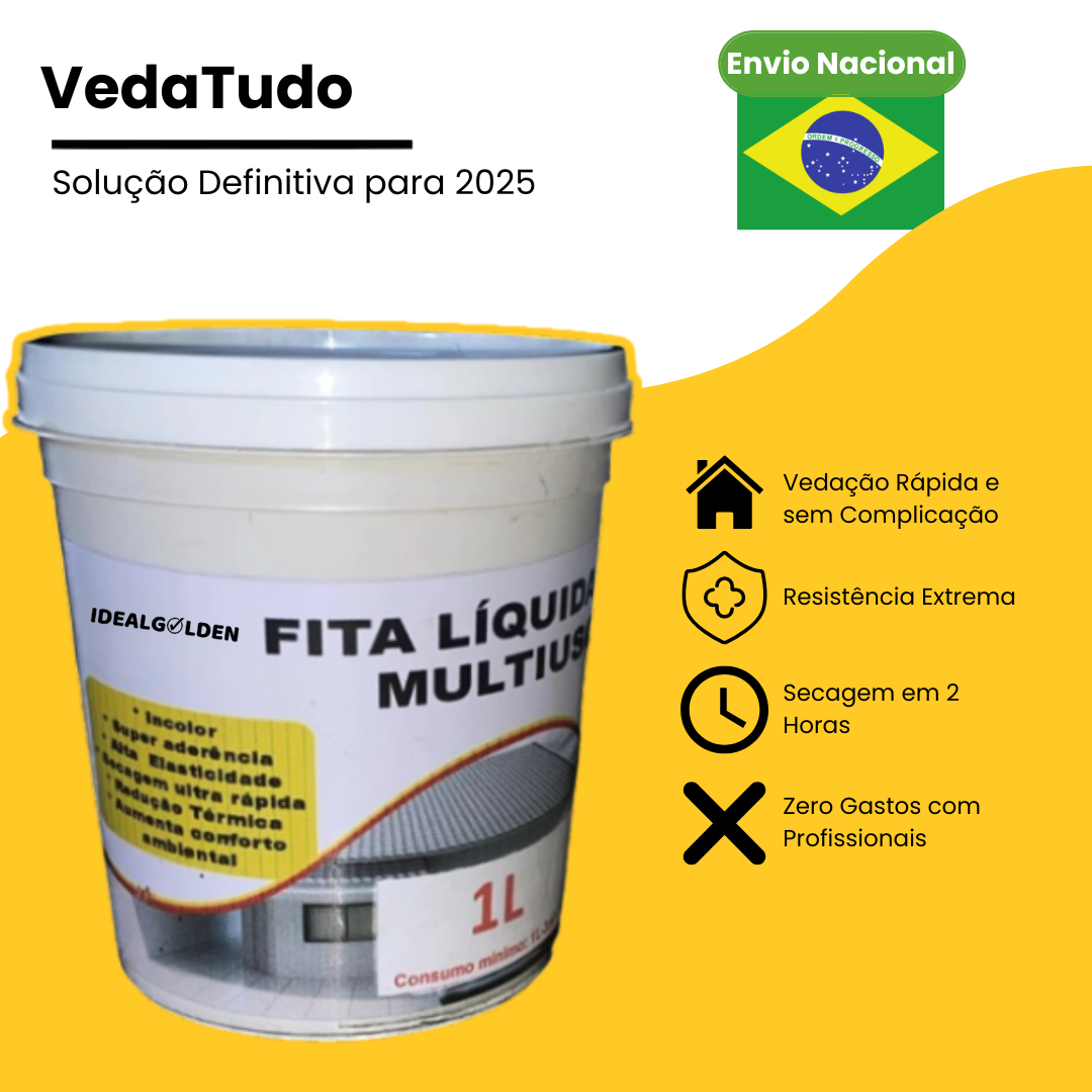 VedaTudo Multisuo Impermeabilizante Transparente