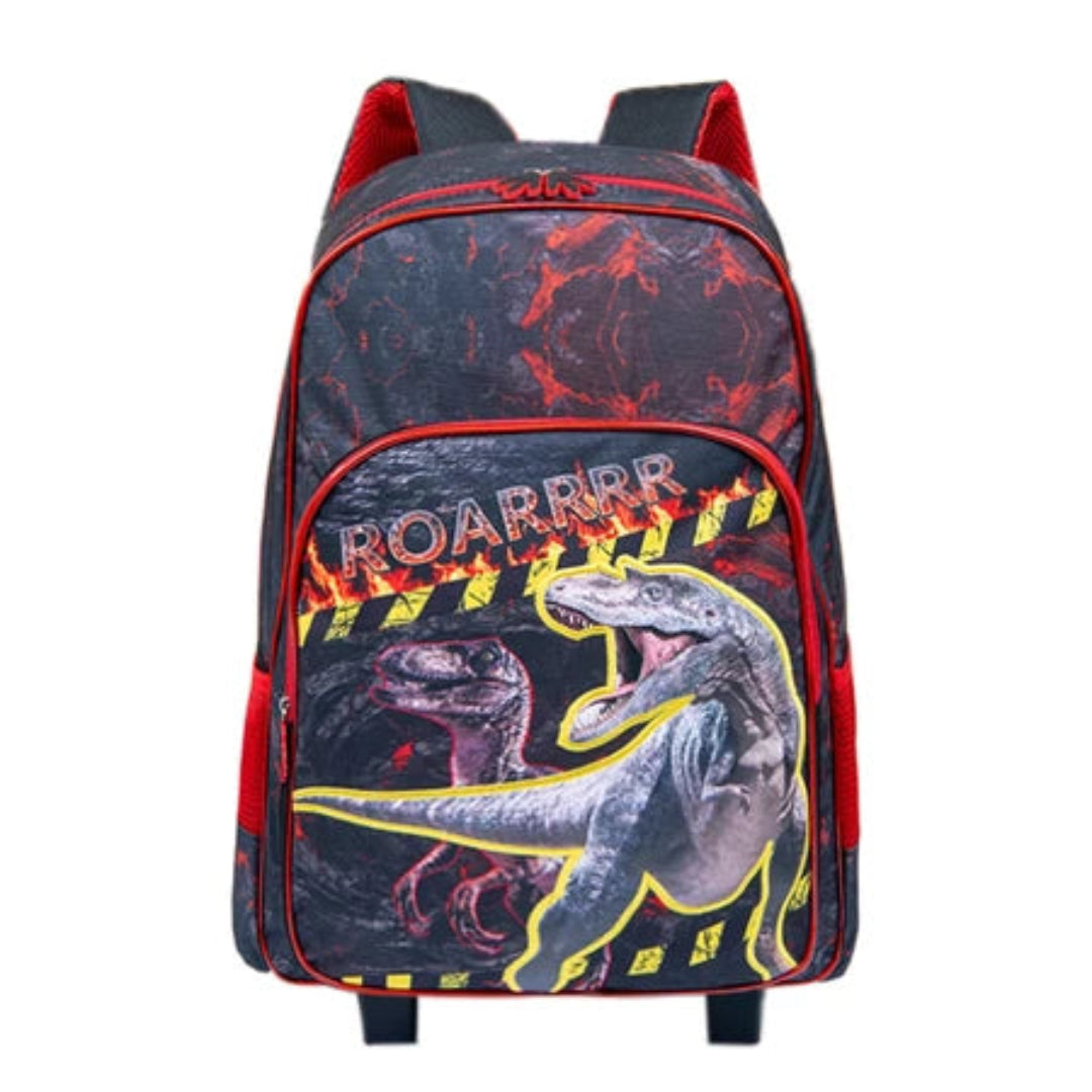 Mochila Infantil de Rodinhas Menino Menina Escolar Resistente Bolsa Impermeável MA9319-8D