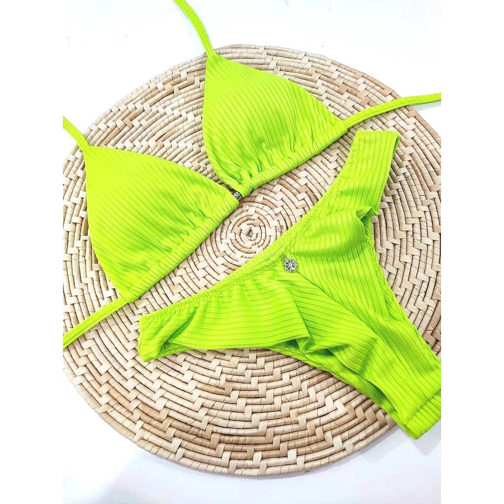 Biquíni Feminino Fio Duplo com Bojo Removível