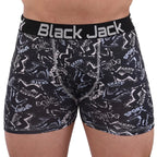 Kit 10 Cuecas Box Boxer BJ Microfibra Lisas ou Estampadas (PAGUE 7 E LEVE 10)
