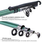 Kit Pesca Pesqueiro Vara 1.80M e Molinete 5.2:1  Arrasto Máximo 5Kg + Brinde