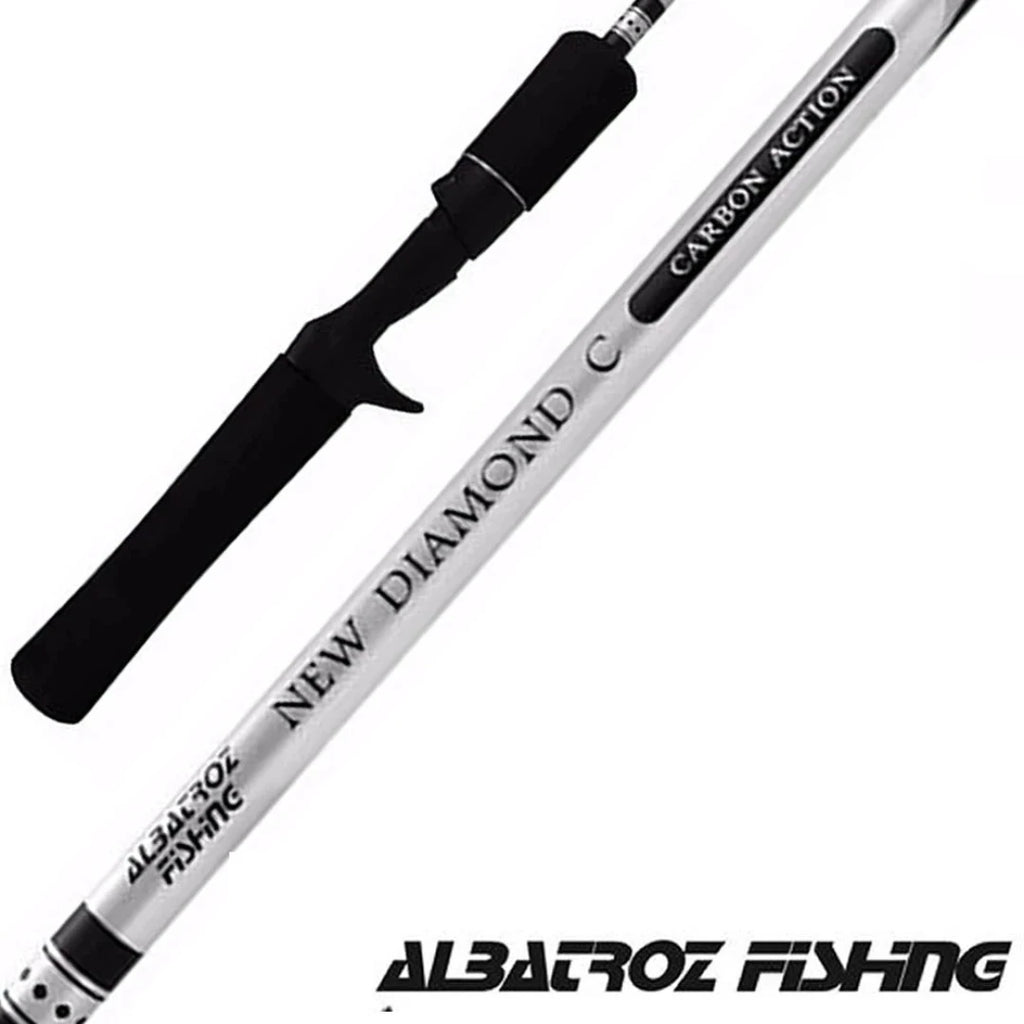 Vara P/ Carretilha Albatroz New Diamond Carb. - Lançamento
