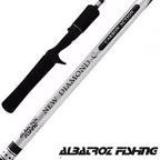 Vara P/ Carretilha Albatroz New Diamond Carb. - Lançamento