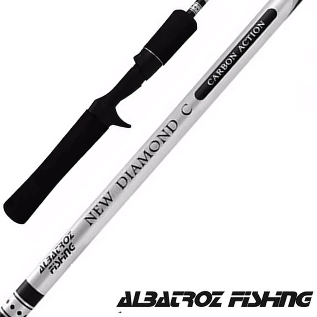 Vara P/ Carretilha Albatroz New Diamond Carb. - Lançamento