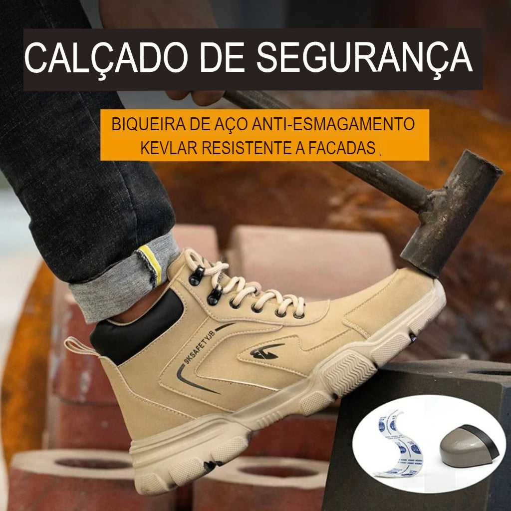 Bota de Segurança Bico de Aço 2024
