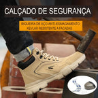 Bota de Segurança Bico de Aço 2024