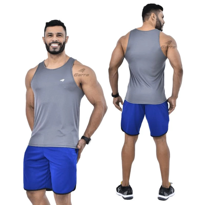 Kit 3 Camisetas Regata Dry Fit Masculina - lojaidealgolden