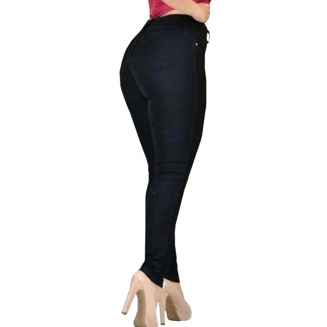 Calça Feminina Jeans Com Elastano Levanta Bumbum (KIT 2 CALÇAS)