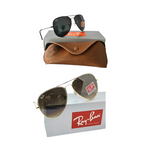 (COMPRE 1 LEVE 2) Óculos Aviador em Lentes de Cristal + Brindes Exclusivos