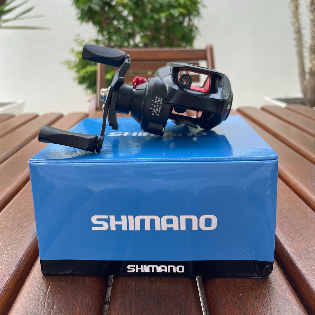 Carretilha Shimano 7.2:1 Geração 2024 + 2 Brindes Exclusivos