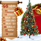 Arvore de Natal 2025 kit completo