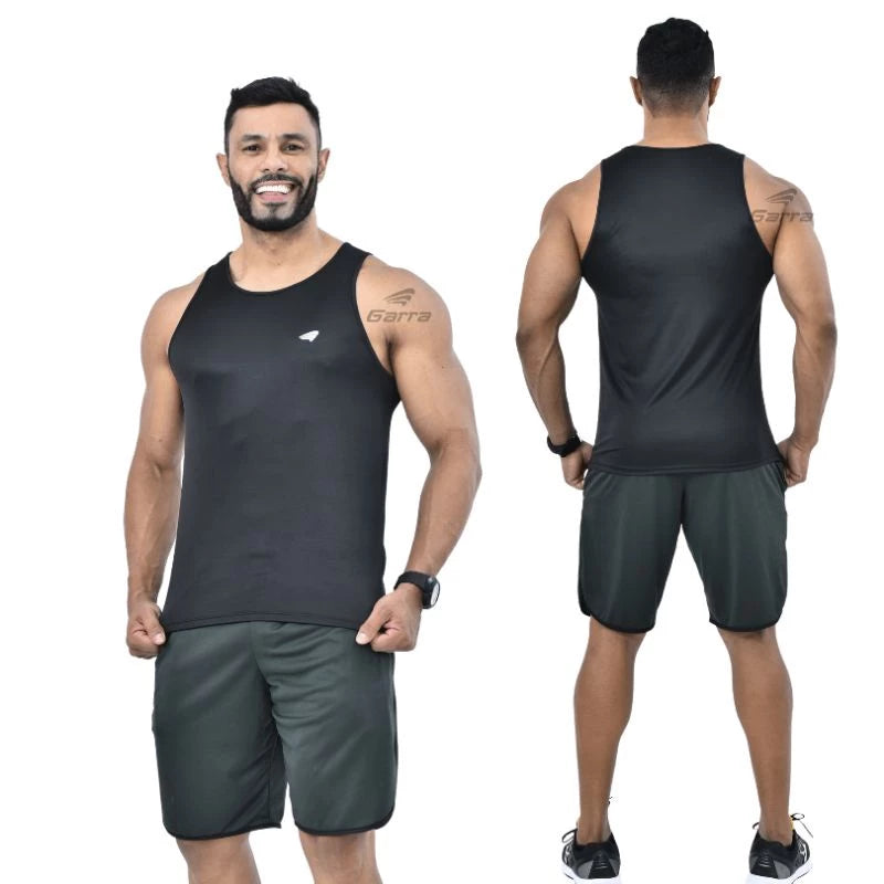 Kit 3 Camisetas Regata Dry Fit Masculina - lojaidealgolden