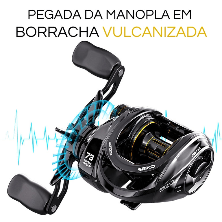 Carretilha JOHNCOO Seiko Kuroda 8 a 10KG Drag