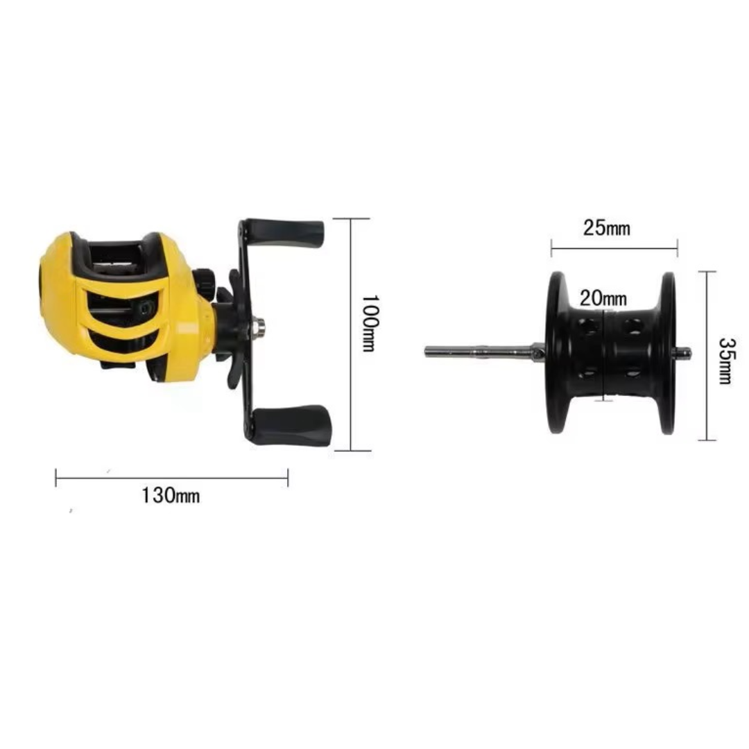 Carretilha Daiwa 18KG Drag 18+1 Rolamentos Anti-Cabeleira 7.2:1