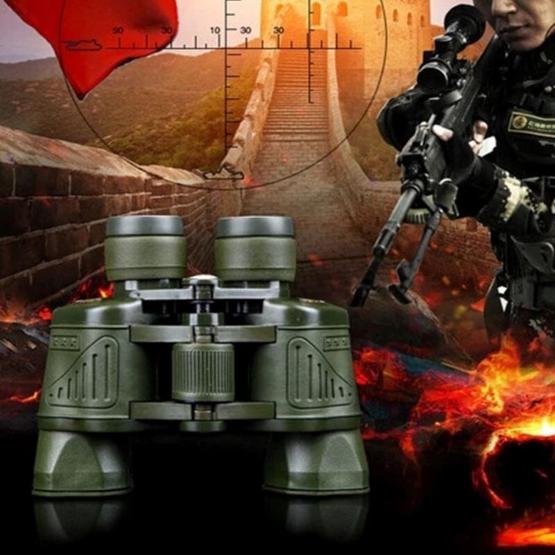 Binóculos Militar Profissional | Alcance 10.000M & Visão Noturna [BLACK FRIDAY]