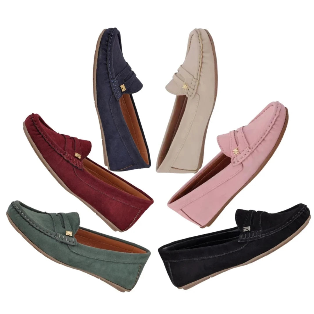 Mocassim Feminino Camurça BellaForma
